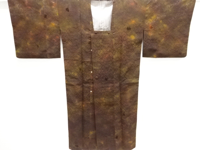 JAPANESE KIMONO / MICHIYUKI COAT / CUT VELVET 